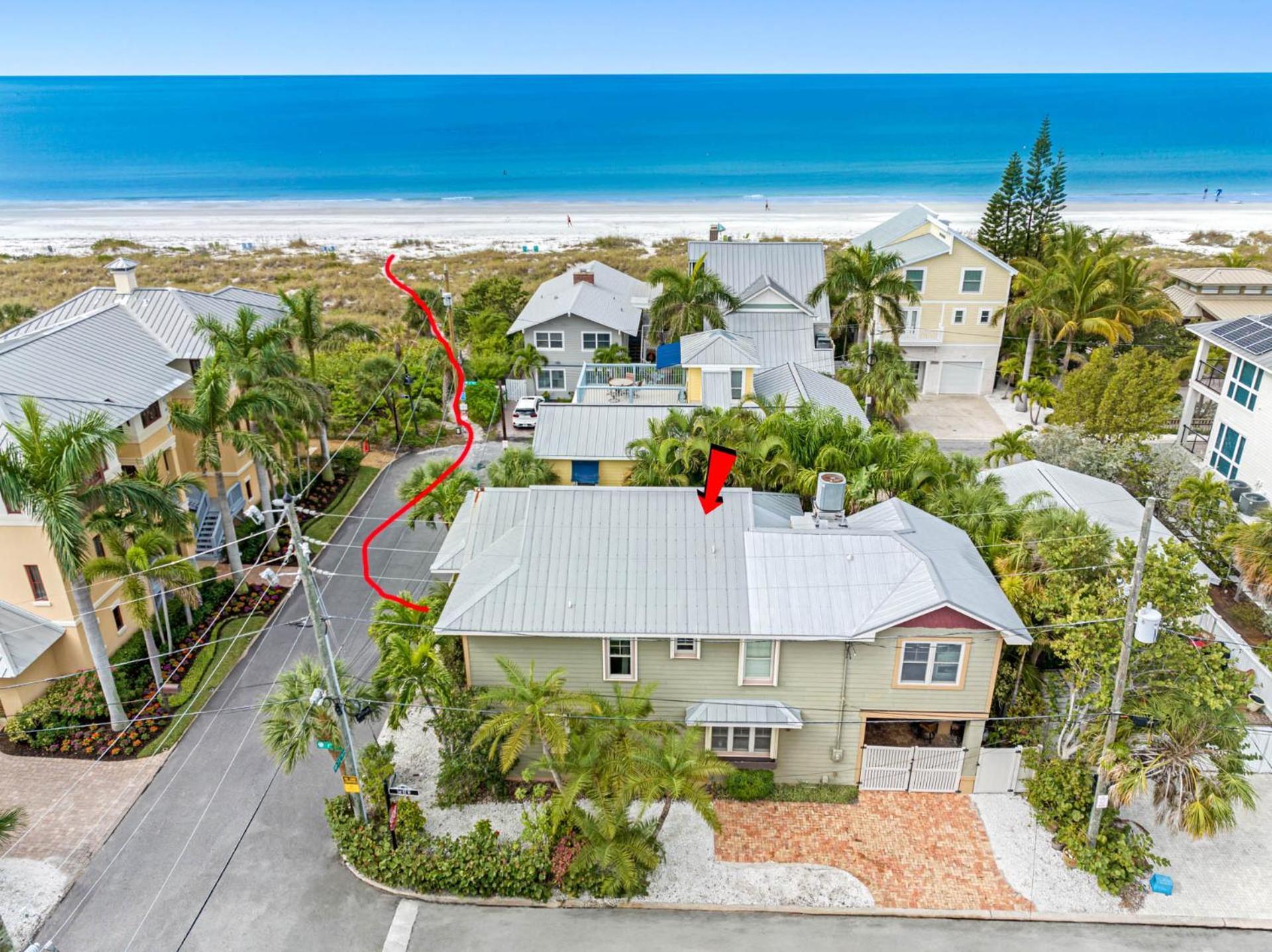 The Beach House Steps Away From Sanctuary Villa St. Pete Beach Exterior foto